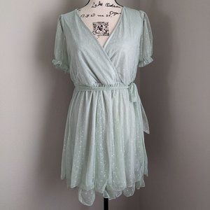 BRAND NEW with tags Kenedik mint polka dot dress size M